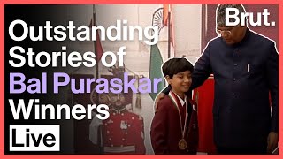 President Awards Children With Pradhan Mantri Rashtriya Bal Puraskar 2020 [upl. by Ynaffet]