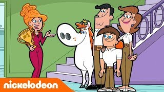 Los Padrinos Mágicos  Los Turner perfectos  Nickelodeon en Español [upl. by Annauqaj]