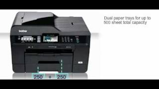 MFCJ6910DW Brother Colour Inkjet MultiFunction Center [upl. by Neeroc]