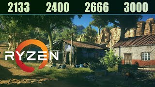 2133Mhz vs 2400Mhz vs 2666Mhz vs 3000Mhz vs 3200Mhz vs 3600Mhz  performance fps test  Ryzen 5 3600 [upl. by Sheffie]