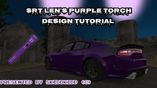 SRT LEN PURPLE TORCH TUTORIAL CAR PARKING MULTIPLAYER [upl. by Yecnahc]