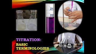 Titration Basic Terminologies [upl. by Amadas]