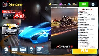 How to Hack Asphalt 8 Airborne With new Trainer in 2024 [upl. by Sonnnie]