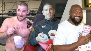 Sean Strickland Alex Pereira Rampage Jackson Hilariously Pranked With Chicken Feet [upl. by Edak]