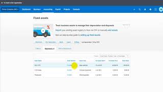 Asset Disposals on Xero [upl. by Benco]