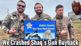 We Get Kicked Out of Shaq’s Gun Buyback [upl. by Adnawak]