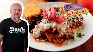 Guy Fieri Eats RealDeal Chilaquiles Food in Canada  Diners DriveIns and Dives  Food Network [upl. by Crissie]