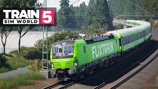 FLIXTRAIN durch Hessen  Train Sim World 5 002  FLX 1240 Stuttgart Hbf nach Berlin Hbf [upl. by Otrebogir]