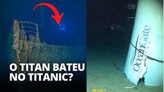 〽️Vídeo Dos Destroços do Submersível TITAN Conta Uma Nova Realidade [upl. by Yekcaj419]