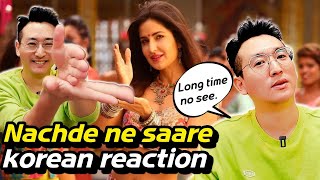 Nachde Ne Saare  korean reaction  Baar Baar Dekho  Sidharth Malhotra amp Katrina Kaif [upl. by Oahc]