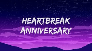 Giveon  Heartbreak Anniversary Lyrics [upl. by Eecak16]