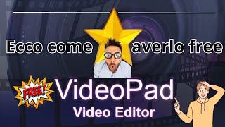 come avere video pad free 100 funzionante [upl. by Maxa]