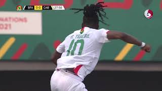 AFCON 2021  GOAL BERTRAND TRAORE  GABON VS BURKINA FASO  ROUND OF 16 GOLI LA BERTRAND TRAORE [upl. by Gorga]