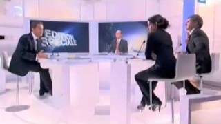 Nicolas Sarkozy versus Audrey Pulvar sur France 3 [upl. by Llerrah110]