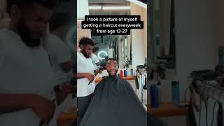 i took a picture of myself getting a haircut everyweek [upl. by Rezal]