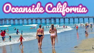 Oceanside California Walking Tour 🏝️☀️ [upl. by Odnalro918]