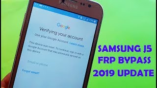 SAMSUNG J5 J500 FRP BYPASS NEW UPDATE 2019 BROWSER SIGN IN [upl. by Einnaej]