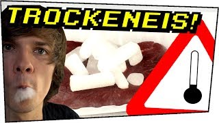 TROCKENEIS vs FLEISCH Die Gefahren von Trockeneis  Gefährliche Experimente 99 [upl. by Sol]