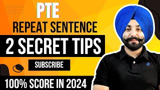 PTE repeat sentence 2 best tips how to improve repeat sentence in 2024  Gurwinder sir [upl. by Liek]