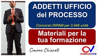 Ufficio per il processo UPP  bando 3946 posti  CORSO e MANUALE per la preparazione [upl. by Garlan]