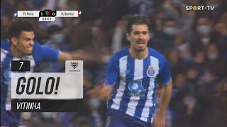 Goal  Golo Vitinha FC Porto 20 Benfica Taça da Portugal 2122 [upl. by Ehcram]