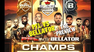 PFL Vs Bellator Super Fights  Preview  Prediction  Acquisition Thoughts [upl. by Nadnarb91]