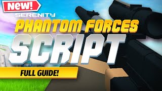 Roblox Phantom Forces Script  Working Silent Aim ESP And More  PASTEBIN 2023 [upl. by Anitselec570]