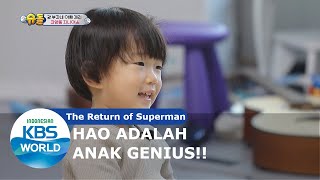 Hao Adalah Anak Genius The Return of Superman15032020SUB INDO [upl. by Eelegna]