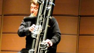 Peter Sheridan plays the SubContra Bass Flute [upl. by Omiseno]