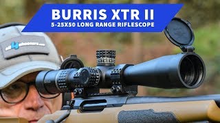 Burris XTR II 525x50 a lowpriced longrange scope [upl. by Bodi]