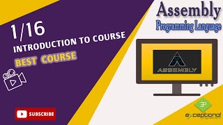 Introduction to Assembly Course  Assembly Language Programming Tutorial in MASM Part 116 [upl. by Vipul]