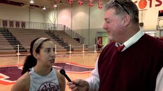 2012 Maryville College Basketball  Lailah Farmer Interview [upl. by Airak674]