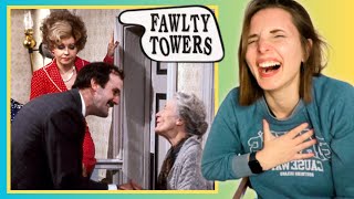 REACTING TO FAWLTY TOWERS  Series 2 Ep 2  The Psychiatrist [upl. by Anits743]