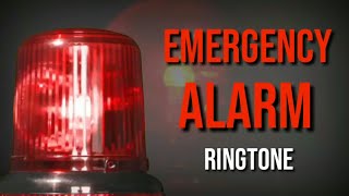 EMERGENCY ALARM RINGTONE SOUND  UNIKBGMS [upl. by Rolat]