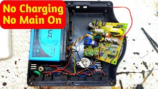 3 Cfl Inverter No Charging Problem Repair Minni inverter मे चार्जिंग प्रोब्लेम को कैसे ठीक करें। [upl. by Yrellav152]