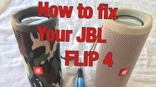 How to fix your JBL FLIP 4 When not working [upl. by Giacomo]