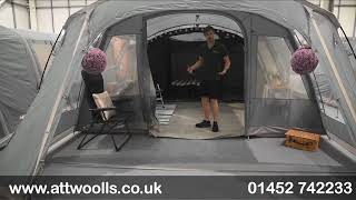 Vango Lismore 700DLX Poled Tent Review 2024 [upl. by Sissie]