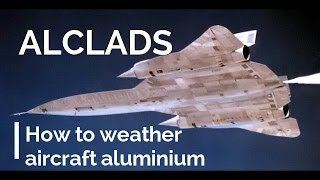 How to use Alclads for a weathered aluminum finish on your aircraft model [upl. by Yennaiv310]