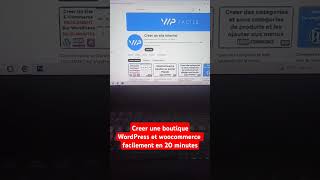 Créer un site internet ecommerce avec WordPress et woocommerce facilement pour débutant [upl. by Nwaf99]