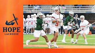 Hope vs Southwestern  Mens Lacrosse 33122  NCAA D3 Lacrosse [upl. by Allenaj]