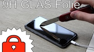 9H Echt Glas Schutzfolie für apple iPhone 8 7 6 5 47″ [upl. by Ritch]