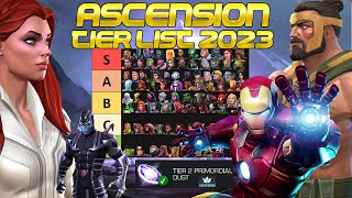 Best Champs To Ascend At 6 5 and 4  Tier List 2023  Marvel Contest of Champions [upl. by Curtice]