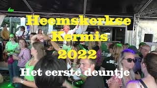 Heemskerkse Kermis 2022 Het eerste deuntje [upl. by Creamer]