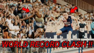 WORLD RECORD CLASH  Karsten Warholm vs Alison Dos Santos  Oslo Bislett Games 2024 [upl. by Rosemare]