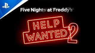 Five Nights at Freddys Help Wanted 2  Gameplay Release Trailer  PS VR2 Games [upl. by Alahc536]