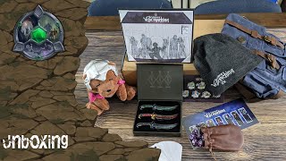 Unboxing  Critical Role Legends of Vox Machina Kickstarter Rewards [upl. by Nosduh566]