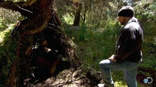 Sleeping in the Womb of Nature  Dual Survival [upl. by Wartow]