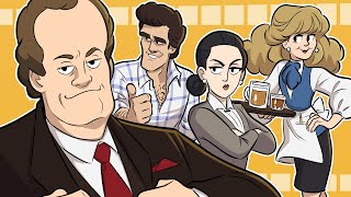 A History of Frasier on Cheers [upl. by Lesly]