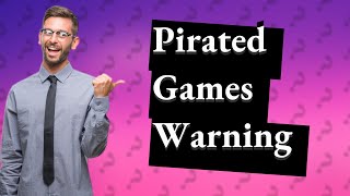 What happens if you pirate a free game [upl. by Manard516]