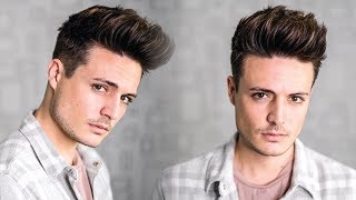 Super Easy Texture Quiff Hairstyle Tutorial 2018  Mens New Year New Hair  BluMaan 2018 [upl. by Llednew]